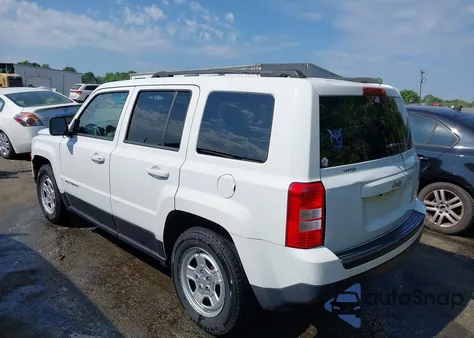 2014 Jeep Patriot Sport из США, поврежденный, VIN 1C4NJPBA3ED811969